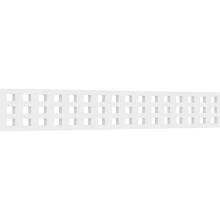 Ekena Millwork Knoxville Architectural Grade PVC Running Trim, 6"H x 5/8"P x 48"L RUNP06X0625X48KNX
